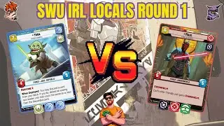 YODA VIGILANCE BURN VS MAUL COMMAND (ROUND 1) | IRL Locals Gameplay | Star Wars Unlimited