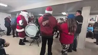 Christmas tunes from the shearstown brass band from parades 2025 Tilton and Spaniards bay 