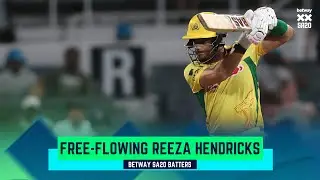 Reeza Hendricks at his free-flowing best | Betway SA20