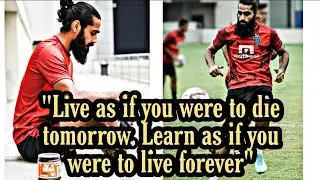 Sandesh Jhingan  Football Training || What is takes to be best?