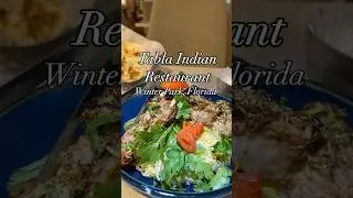 Influencer @miholovestoeat visited Tabla Indian Restaurant, Orlando, and loved every single bite! 🍽