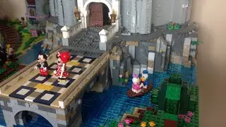 BIG LEGO MOUNTAIN Disney Castle MOC 71040 | Lego City Update Video