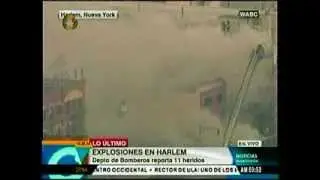 Reportan explosi&oacute;n en un edificio del barrio de Harlem en Nueva York