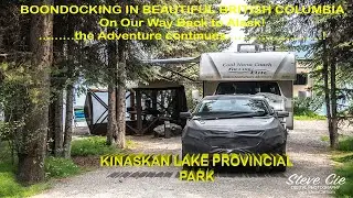Return To Kinaskan Lake Provincial Park  2024&hellip;&hellip;&hellip; the Adventure continues..boondocking...RV camping