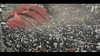 Accident in kottur jatara ! kotturu ratha fall down