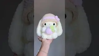 pattern by me 🍰 #crochet #amigurumi #crochetpattern #crochettutorial #bunny #plush #crocheting