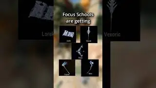 OLD PEACE Focus School ULTIMATES Look So COOL! #shorts #warframe #gaming #wfcc