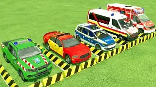 COLORFUL AMAROK, DODGE, VOLKSWAGEN, MERCEDES SPRINTER, FAHRTEC WITH MAN TRUCKS ! FS22