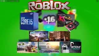 Roblox Medium/High End Games MAX Settings | I5 10400F + GTX 1660 SUPER |