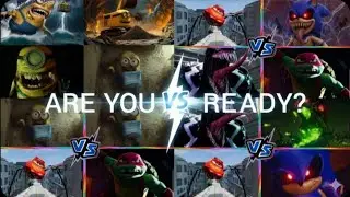 ARE YOU READY? 😈 Epic Character Battle: Sonic.EXE vs Venom vs Spider-McQueen