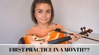 HOW I PRACTICE MY VIOLA TECHNIQUE - How to get back on track after a month off