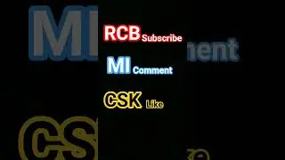 #rcb#mi#csk#iplcricket#viralshort#shortfeed#ytshort