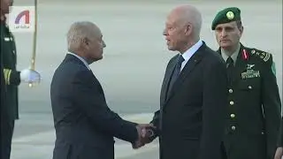 الرئيس التونسي يصل إلى جدة