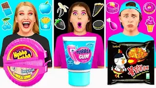 Alimentos de Los Mismo Colores Desafío | Batalla Épica de Comida por DaGaDa Challenge
