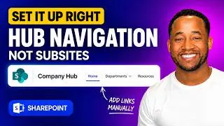 How to Set Up SharePoint Hub Navigation the Right Way (Step by Step)