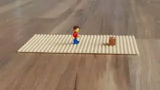 Lego stop motion - Man gets pulled into chest (Collab with @whyamimadeoflego)