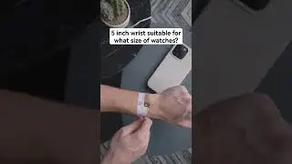 How watches do look like on 5 inch wrist? #shorts