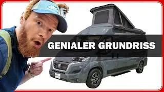 🚍 Kompakter Ducato Campervan mit cleverem Heck-Bad &ndash; ideal f&uuml;r Paare, & Vanlife White House TORINO