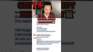 Guts and Blackpowder French Script Breakdown and acting reenactment #frenchvoiceactor #gaming