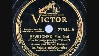 1941 Leo Reisman   Bewitched Pal Joey Rodgers   Hart   YouTube12