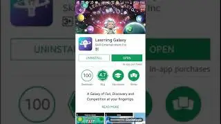 Learning Galaxy on Google Play Store