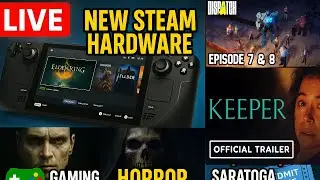 &ldquo;New Steam Hardware, Dispatch Finale & Keeper (2025) Breakdown &mdash; Gaming + Horror News LIVE!&rdquo;