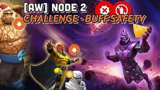 Mcoc Alliance War Big Thing Node 2 High Evolutionary vs Sentry - Challenge Buff Safety, Power Snack