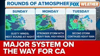 Next Major Atmospheric River Could Impact All Of California