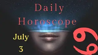 ♋ Cancer July 3 Daily Horoscope 😲 you should try to listen to others