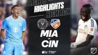 Inter Miami CF vs. FC Cincinnati | Full Match Highlights