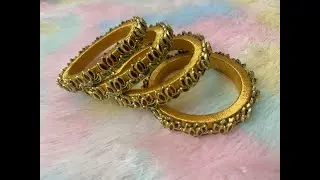 SR CRAFTING TALESS - LOTUS DESIGN BANGLES
