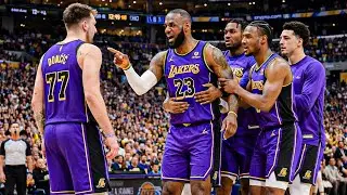 Luka Dončić GOES OFF On Bronny James Mid-Game After Another Turnover.. (LeBron STEPS IN Fast!)