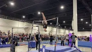 Savannah Suzuki Bars Region 1 Championships Wildfire Gymnast Level 7