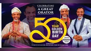 Abefe Okin @50 By Alani Adegoke #alaniadegoke #awikonko #Birthday #goldenjubilee 