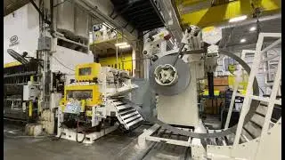 Colt Automation Space Saver Coil Processing Feed Line. Model: CSSU 40-42