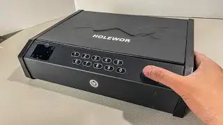 Holewor Biometric Safe - How it WORKS (Setting up Fingerprint)