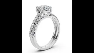 Tiffany style Diamond Cushion Wedding Ring Inspiration Elegant & Timeless Diamond Engagement Ring.