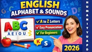 English Alphabet and Sounds | Easy Pronunciation Guide for Beginners (2026)