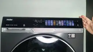 Demo of Haier New launch washer & dryer F11 series 