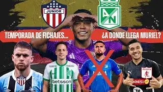 El mercado EXPLOTA🔥 Muriel, Santi Arias y Millonarios se esconde ⚠️