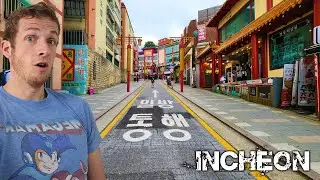 Exploring Incheon Chinatown & Wolmi Island 🇰🇷 | Korea Day Trip Vlog
