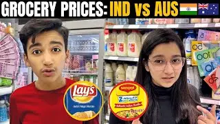 Grocery Shopping | India vs Australia | Price Comparison 🇮🇳 🇦🇺