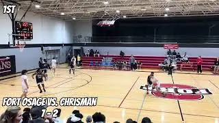 Fort Osage vs William Chrisman - C team silver - Boys basketball 