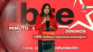 Partido Libre denuncia golpe electoral y convoca a la defensa de la democracia