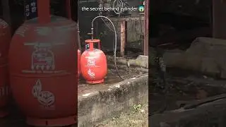 Gas Cylinder = Bomb? Here&rsquo;s the Truth 🤯#facts #water