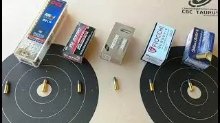 Teste com munições .22 LR - CBC, Fiocchi Subsonic, CCI Mini Mag, CCI Blazer e Sellier e Bellot