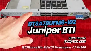 Unleashing Performance: BT8A78UFM6-I02 Juniper BTI 40x10GbE + 4x100GbE Universal Forwarding Module