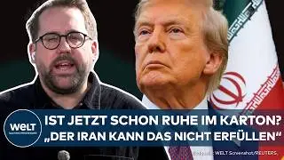IRAN: Mullah-Regime will Deal mit US-Präsident Trump! Doch kein Angriff nötig? 