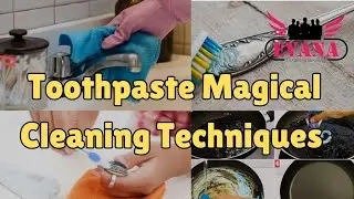 Toothpaste Cleaning Hack | Magical Home Cleaning Tips ✨