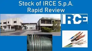 IRCE: Stock review of the Italian wire/cable producer